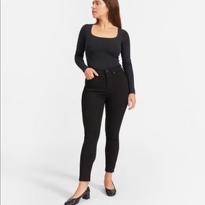 Everlane curvey authentic stretch high rise jean